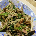 みじゅ１２７'s cooksnap of when they made ほうれん草としめじのツナサラダ.