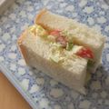 きらり流れ星's cooksnap of when they made もりもりレタスとカニカマサンド.