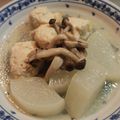 おが！！'s cooksnap of when they made 大根と鶏団子の炊いたん.