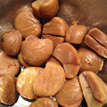 sachinchan's cooksnap of when they made 圧力鍋で栗の皮むき.