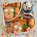sasoha's cooksnap of when they made キャラ弁☆ちびまる子ちゃんの花輪くん♪.