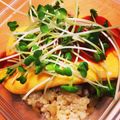 marr_cham's cooksnap of when they made 美肌、むくみにカイワレたっぷりオムライス.