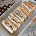 ﾋﾟﾝｸ☆ﾏｶﾛﾝ's cooksnap of when they made ヘルシー✿豆腐ツナのふんわり和風サンド☆.