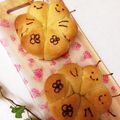 ゆぅいんしゅ's cooksnap of when they made みつばちバジー☆かぼちゃ風味のちぎりパン.