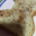 ココキキララ's cooksnap of when they made ★糖質オフ！＊シナモンシュガートースト＊.