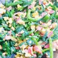 まろん☆'s cooksnap of when they made ほうれん草でモリモリサラダ☆.