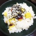 m★！'s cooksnap of when they made シンプルなさつまいもご飯.