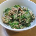 daikanon's cooksnap of when they made キュウリのごまあえ.