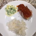 Sorariki's cooksnap of when they made ➏　ガッツリ☆でっかいポークチャップ　➏.
