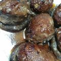 寧々mama☆'s cooksnap of when they made 椎茸の肉詰め☆バター醤油焼き.