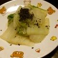 サトモユリア's cooksnap of when they made レンジで簡単＊白菜のごまポン和え.