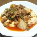 Grifola's cooksnap of when they made キムチ豆腐.