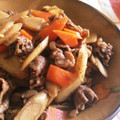 rumthy's cooksnap of when they made 牛肉とごぼうのしぐれ煮.