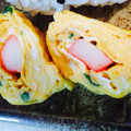 ゆぼ☆'s cooksnap of when they made ☆あおさとカニカマの卵焼き☆.