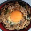 はまちょん☆'s cooksnap of when they made ご飯にからまる～♪えのき卵丼.