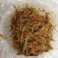 ブルージェル's cooksnap of when they made 常備菜に！簡単きんぴらごぼう☆.