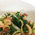 owayou's cooksnap of when they made ほうれん草とベーコンのレモン醤油炒め♪.