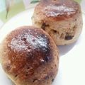 Shyasuk299's cooksnap of when they made HMで簡単 チョコナッツスコーン.