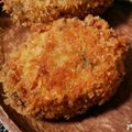 とにーにょ's cooksnap of when they made 卯の花をリメイク⭐️かる~いメンチカツ.