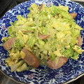 さかな37's cooksnap of when they made キャベツと卵とソーセージあっさり炒め物♪.