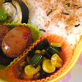 ミホ天然工房's cooksnap of when they made ★お弁当にあう★インゲンとコーンのソテー.
