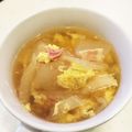 ひろみん☆218's cooksnap of when they made 冬瓜と白菜のトロトロたまごスープ.