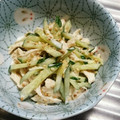 もぐ・ω・くま's cooksnap of when they made 簡単一品‼ささみときゅうりのごま和え.