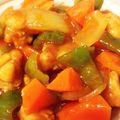 naoco_ny's cooksnap of when they made ✿揚げない♡酢鶏✿.