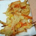 sayaphayap's cooksnap of when they made あまーいかき揚げ（人参・コーン・玉葱）♪.