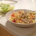 samurait's cooksnap of when they made 農園ごはん♪えびとたまごのふわふわ炒飯.