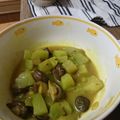 bnetti's cooksnap of when they made ハヤトウリのカレー炒め.