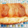 sakumegu's cooksnap of when they made 梨のアップサイドダウンケーキ.