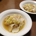 huto☆'s cooksnap of when they made 「白菜とシーチキンの煮びたし」改良版★.