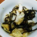 papi2☆'s cooksnap of when they made 白菜と塩こぶのサラダ.