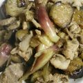 さやみm's cooksnap of when they made みょうがとなすの肉炒め.