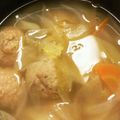 珠理♡'s cooksnap of when they made 鶏団子と白菜の塩糀スープ.