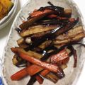 ペロリサイコ's cooksnap of when they made カリコリきんぴら　だしをとった昆布も.