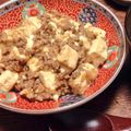 クックYZLZFY☆'s cooksnap of when they made 我が家の麻婆豆腐.