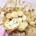 08n1009ゆか's cooksnap of when they made ゴマとチーズのポンデケージョ.