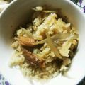 なっちゃんなす子's cooksnap of when they made 秋刀魚の簡単炊き込みご飯・おこわ風.