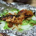 らりるれろろんぱ's cooksnap of when they made 秋鮭とキャベツのピリ辛みそホイル焼き.
