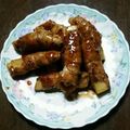 ちくちゃんママ's cooksnap of when they made 冬瓜の肉巻き☆.