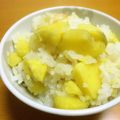 kaori1007's cooksnap of when they made 一手間と炊飯器でサツマイモご飯.
