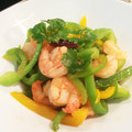 Faiza's cooksnap of when they made アジアン風☆エビとピーマンのピリ辛炒め.