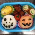tarachanko's cooksnap of when they made 簡単キャラ弁 ハローウィン.