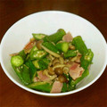 yae221's cooksnap of when they made ★簡単＆おいしい★オクラのコンソメ炒め★.
