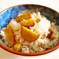 あんピンク's cooksnap of when they made 秋の味覚♪さつま芋ご飯.