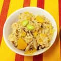 ボルダー６４'s cooksnap of when they made かぼちゃホクホク甘うま炊き込みご飯☆.
