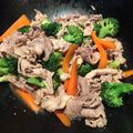 CHICHI☆PAY's cooksnap of when they made 簡単！豚肉とブロッコリーの中華炒め.