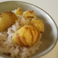 野菜のはたけ's cooksnap of when they made くりご飯.